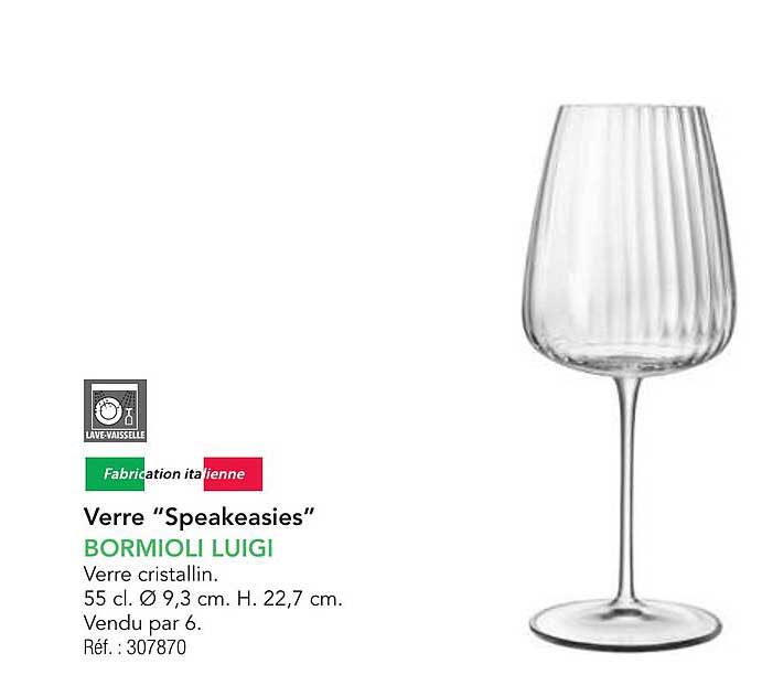 Verre “Speakeasies” BORMIOLI LUIGI