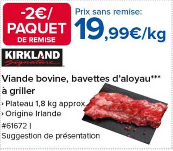 Viande bovine, bavettes d’aloyau à griller