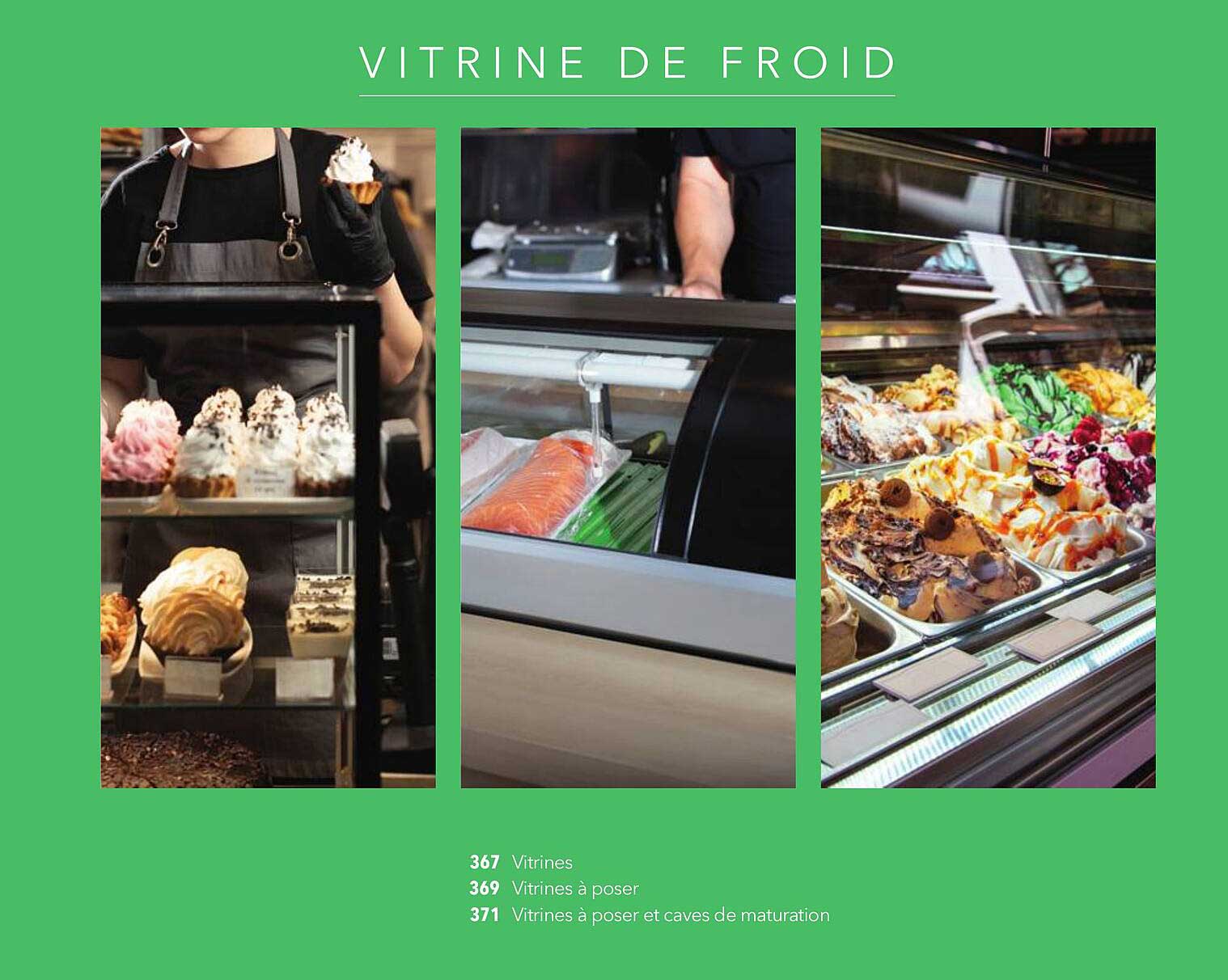 VITRINE DE FROID