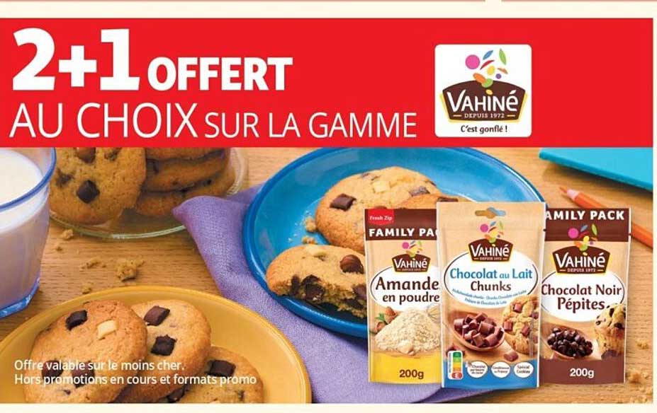 2+1 OFFERT AU CHOIX SUR LA GAMME