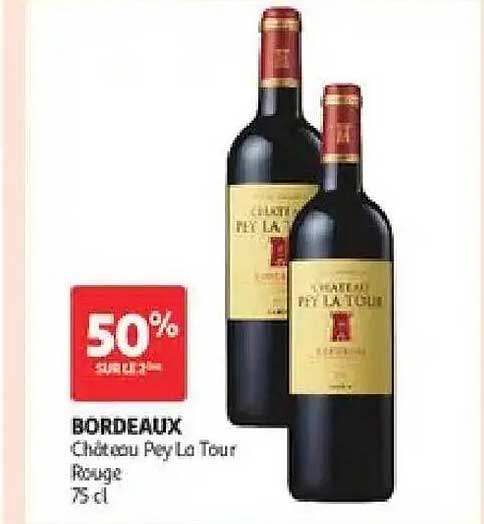 50% SUR LE 2ème