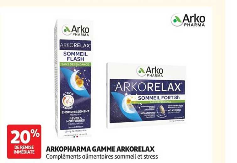 ARKOPHARMA GAMME ARKORELAX