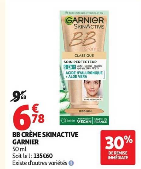 BB CRÈME SKINACTIVE GARNIER