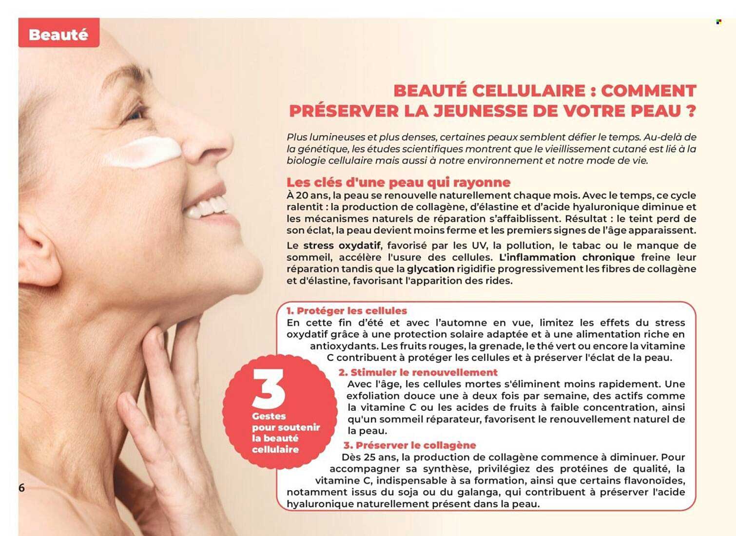 Beauté cellulaire : comment préserver la jeunesse de votre peau ?