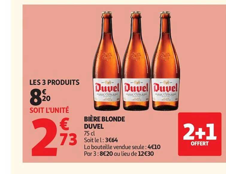 BIÈRE BLONDE DUVEL