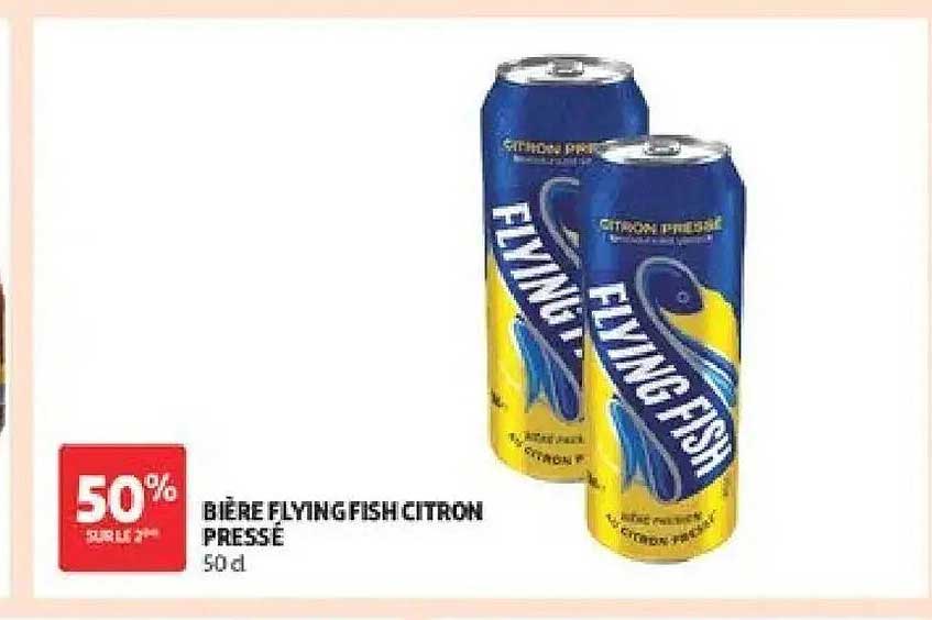 BIÈRE FLYING FISH CITRON PRESSÉ 50 cl