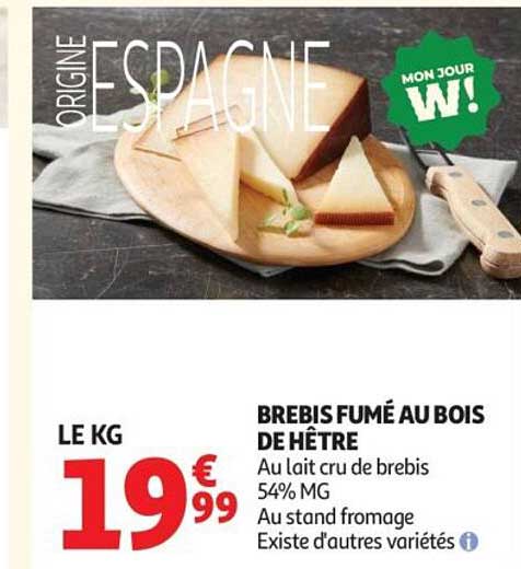 BREBIS FUMÉ AU BOIS DE HÊTRE