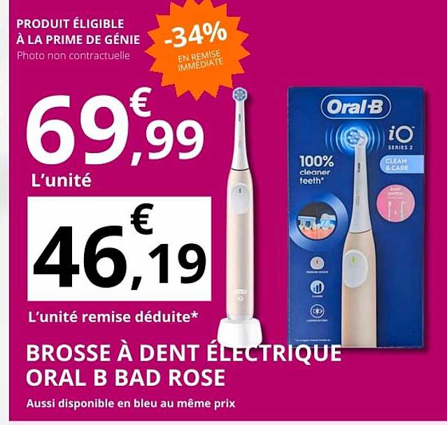 BROSSE À DENT ÉLECTRIQUE ORAL B BAD ROSE