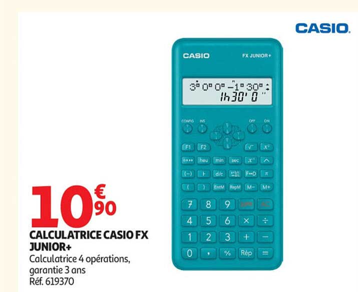 CALCULATRICE CASIO FX JUNIOR+