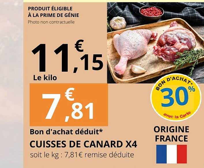 CUISSES DE CANARD X4