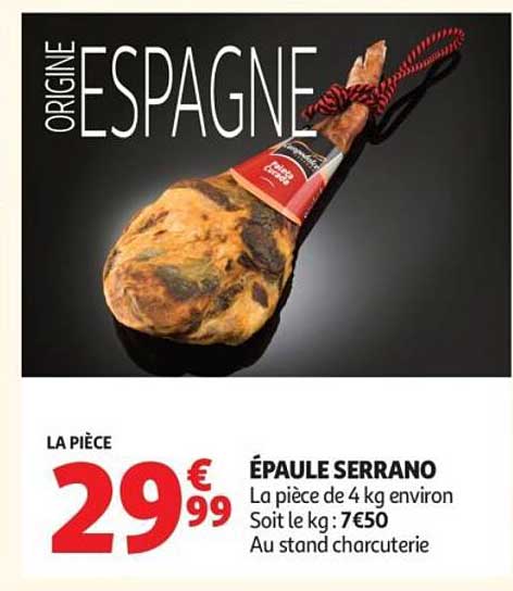 ÉPAULE SERRANO