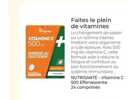 Faites le plein de vitamines