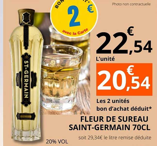 FLEUR DE SUREAU SAINT-GERMAIN 70CL
