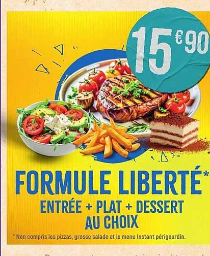 FORMULE LIBERTÉ*