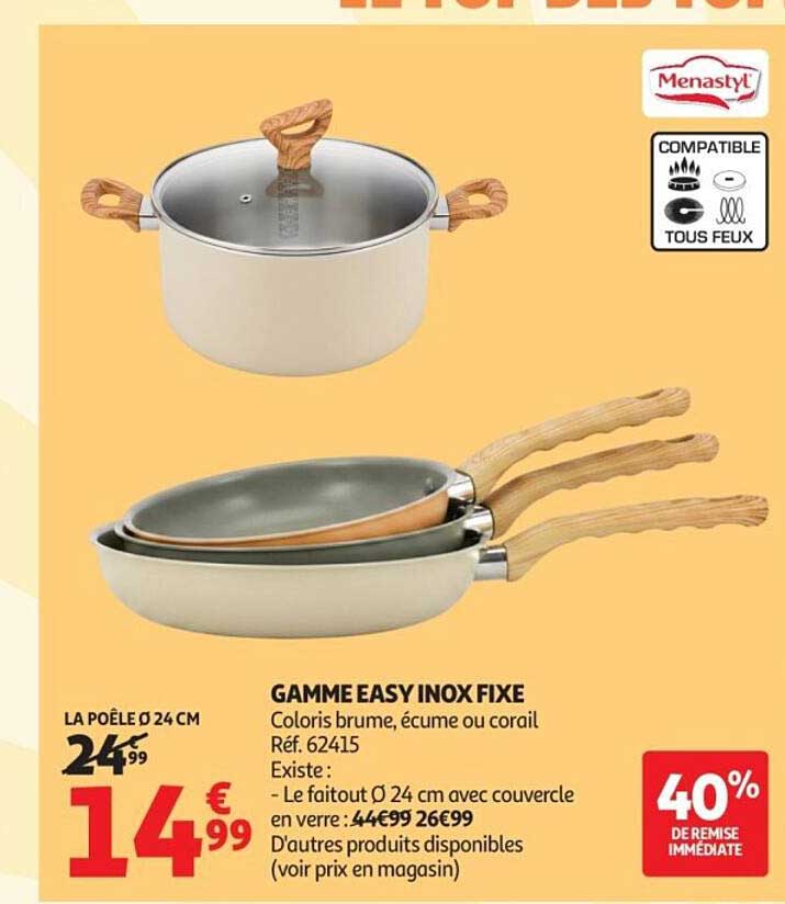 GAMME EASY INOX FIXE