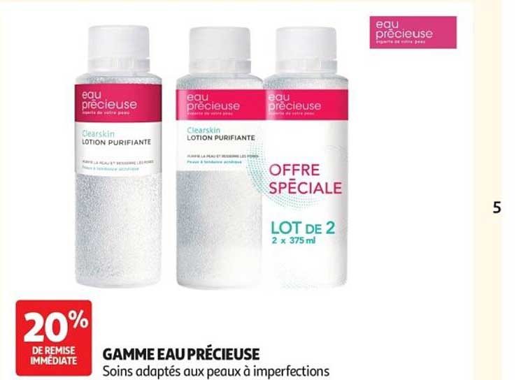 GAMME EAU PRÉCIEUSE