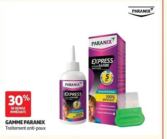 GAMME PARANIX Traitement anti-poux