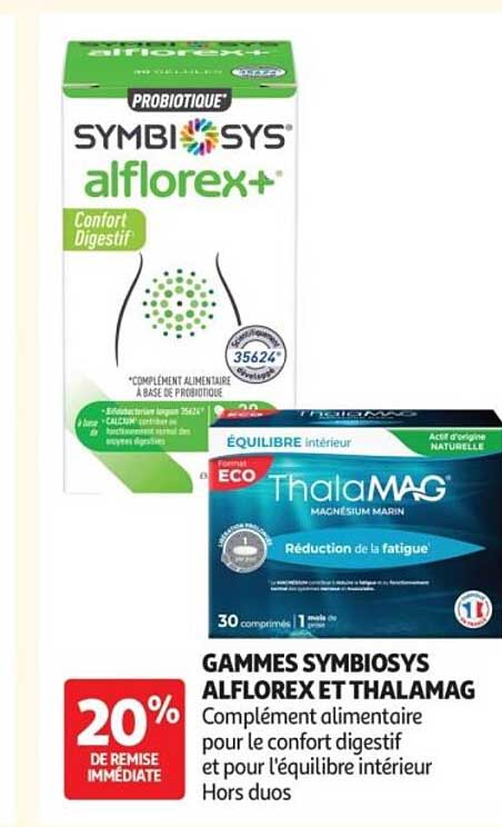 GAMMES SYMBIOSYS ALFLOREX ET THALAMAG