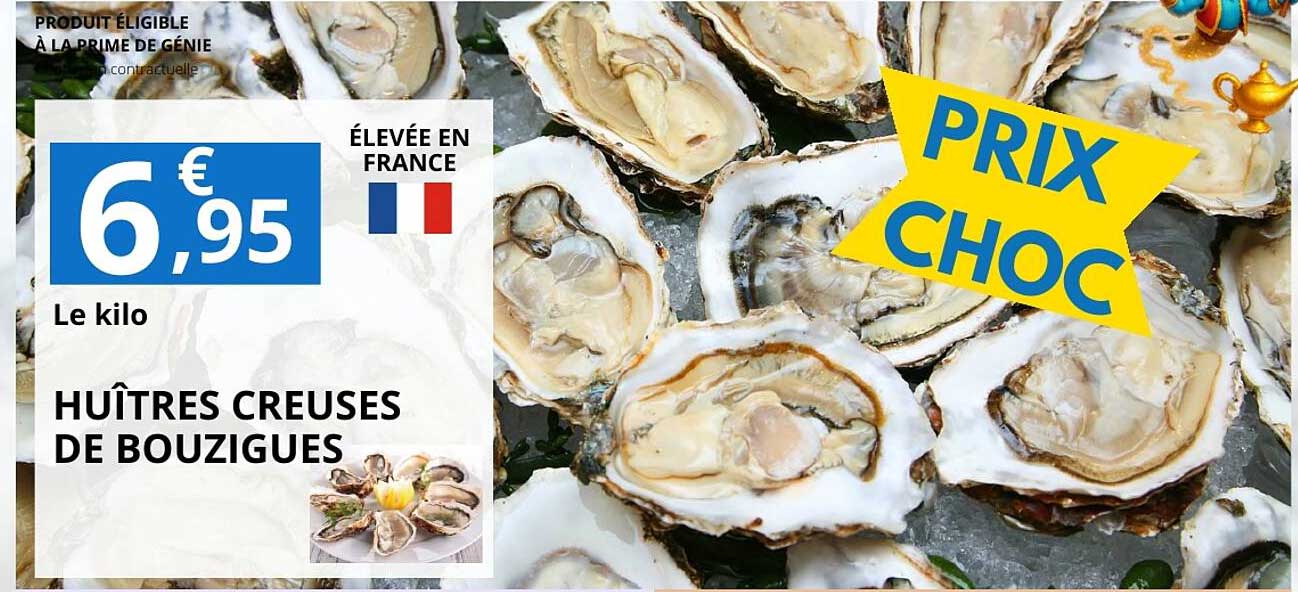 HUÎTRES CREUSES DE BOUZIGUES