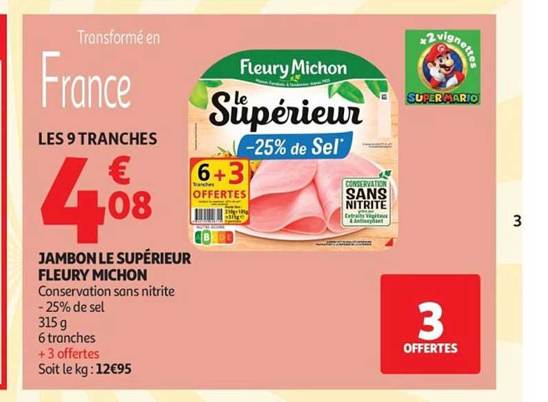 JAMBON LE SUPÉRIEUR FLEURY MICHON