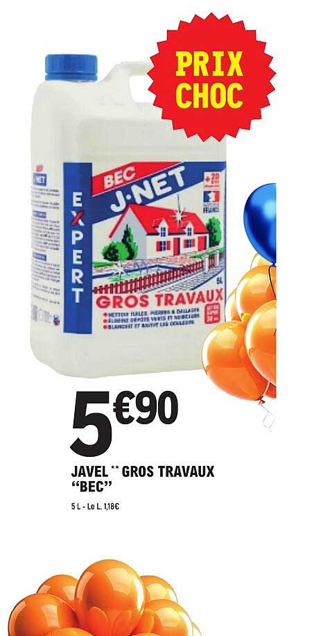 JAVEL ** GROS TRAVAUX “BEC”