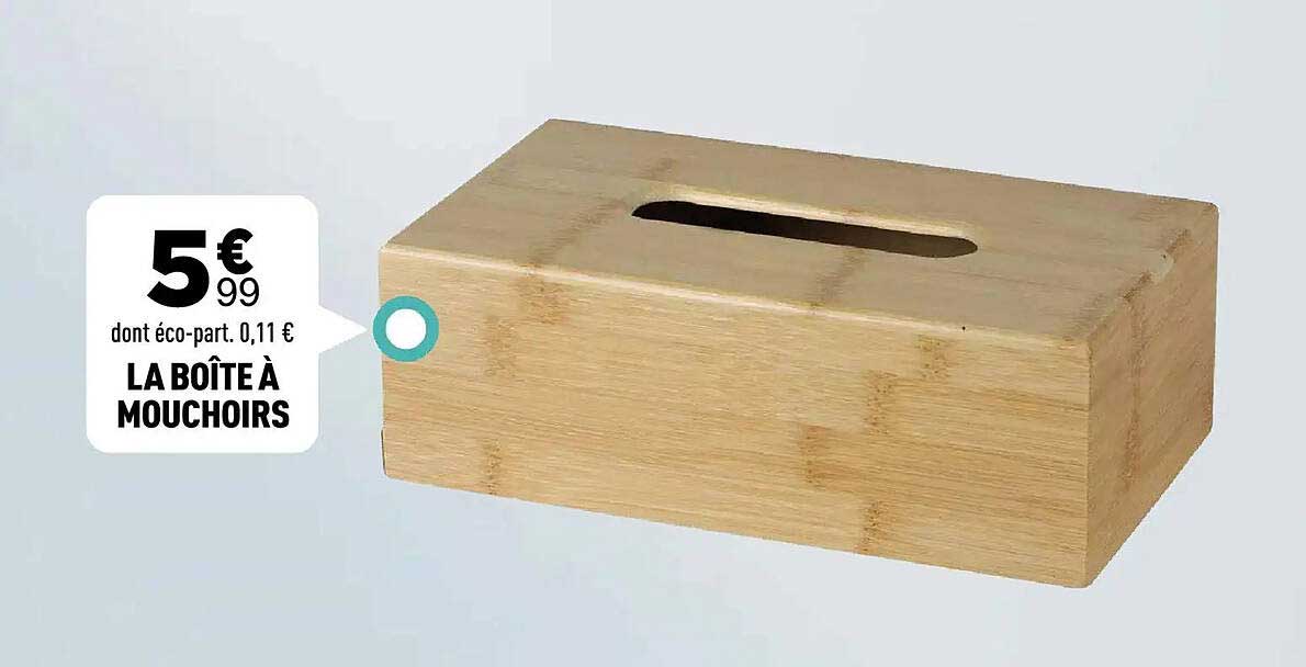 LA BOÎTE À MOUCHOIRS