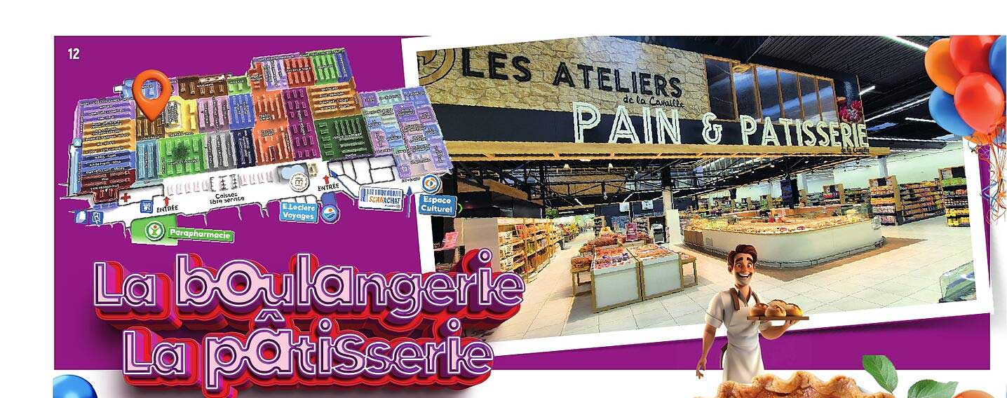 La boulangerie La pâtisserie