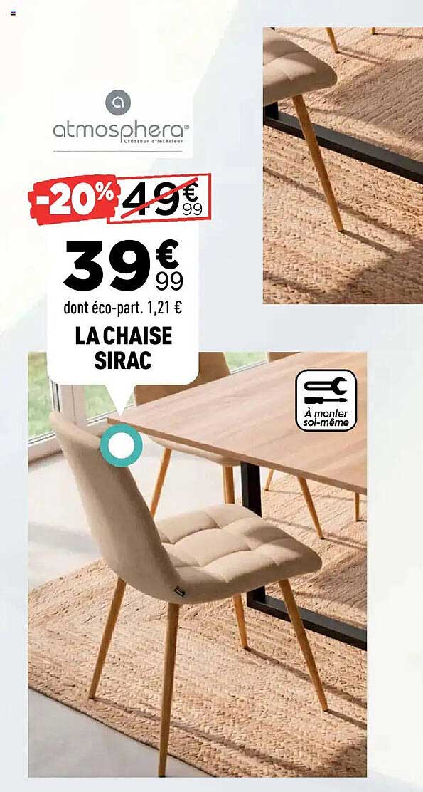 LA CHAISE SIRAC