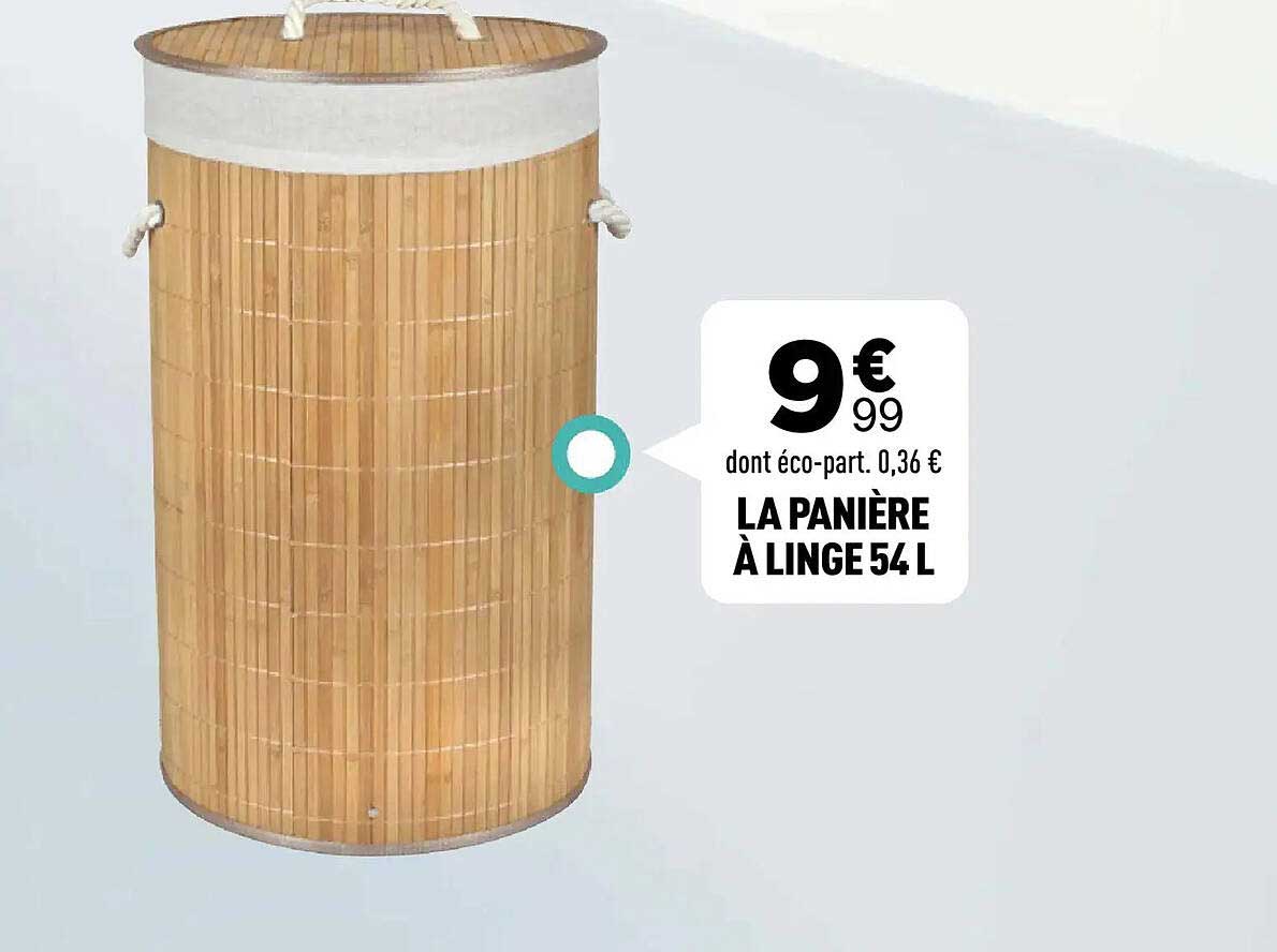 LA PANIÈRE À LINGE 54 L