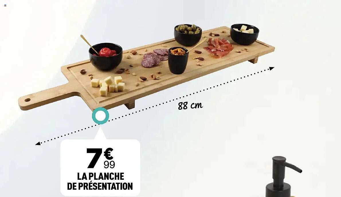 LA PLANCHE DE PRÉSENTATION