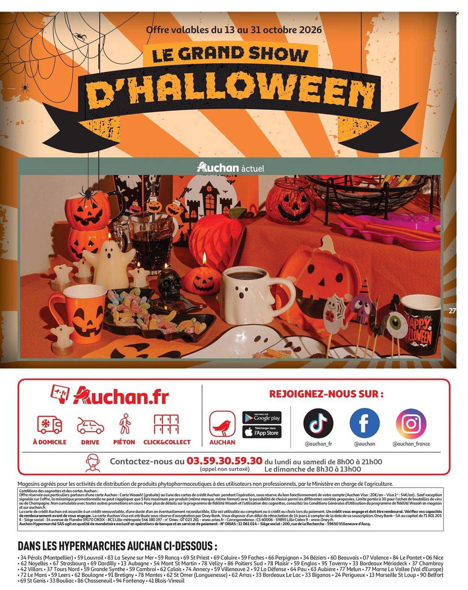 LE GRAND SHOW D’HALLOWEEN