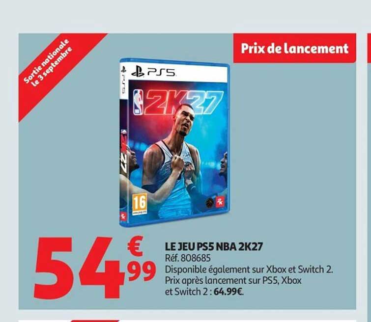LE JEU PS5 NBA 2K27