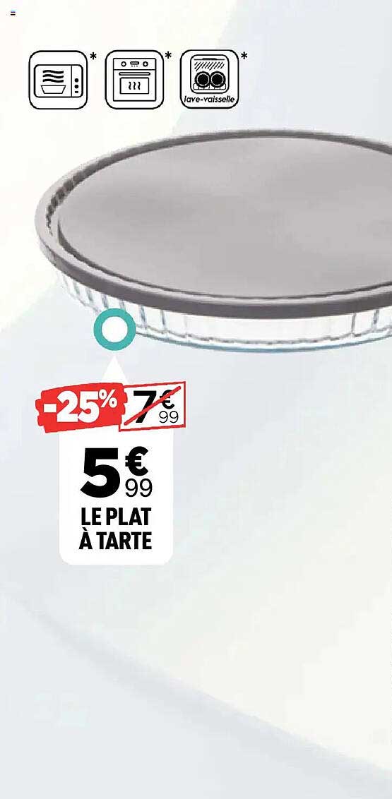 LE PLAT À TARTE