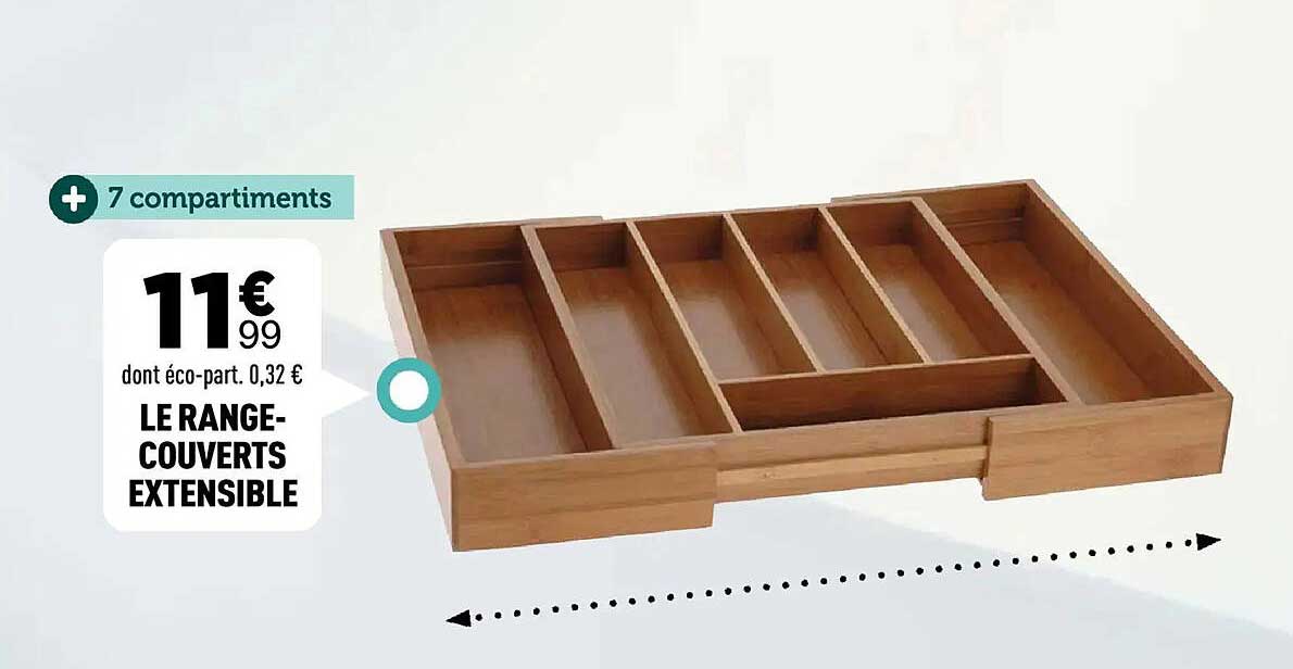 LE RANGE-COUVERTS EXTENSIBLE