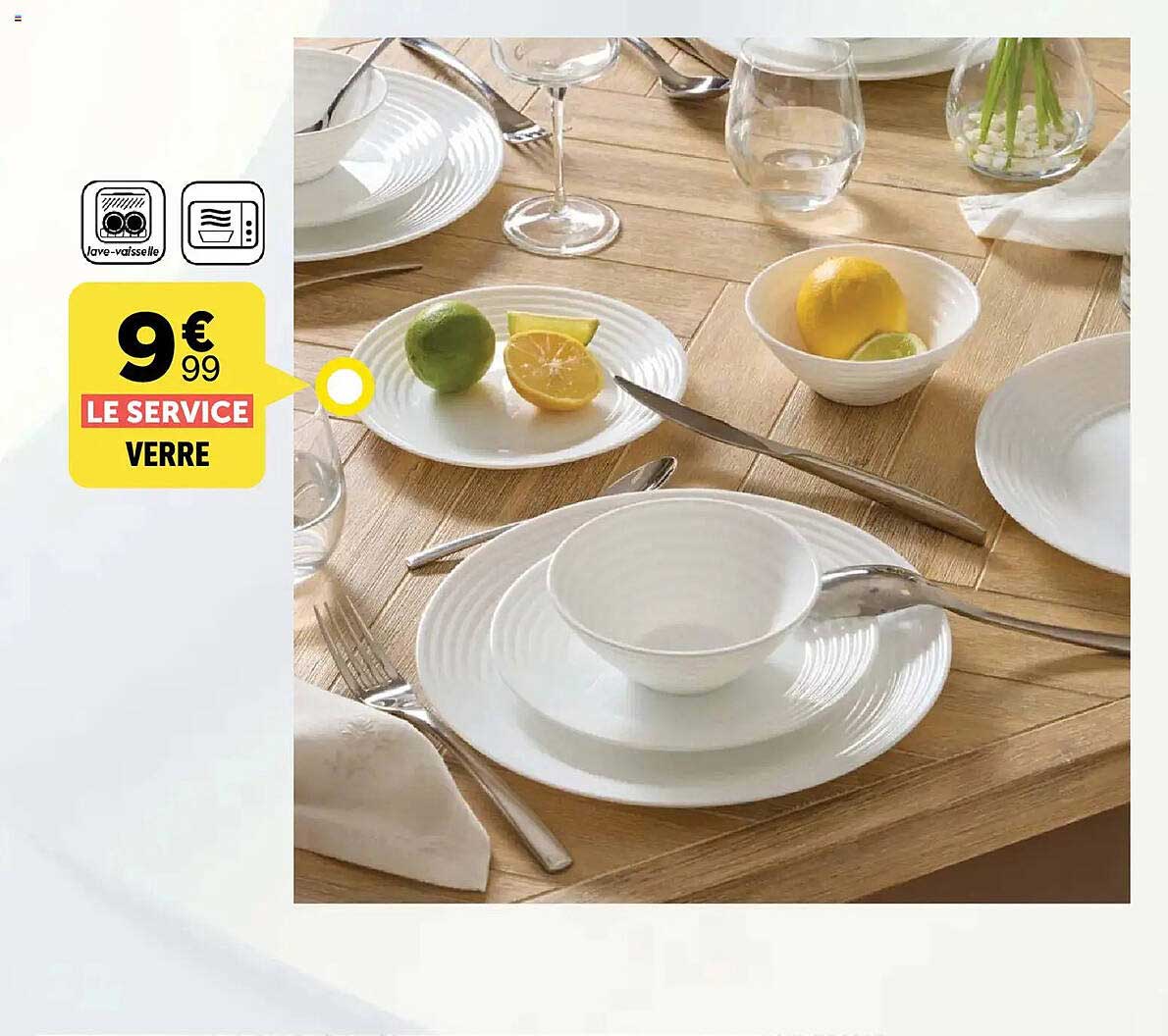 LE SERVICE VERRE