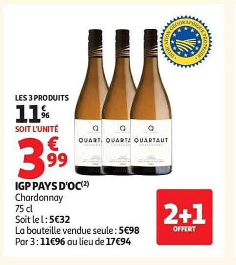 LES 3 PRODUITS