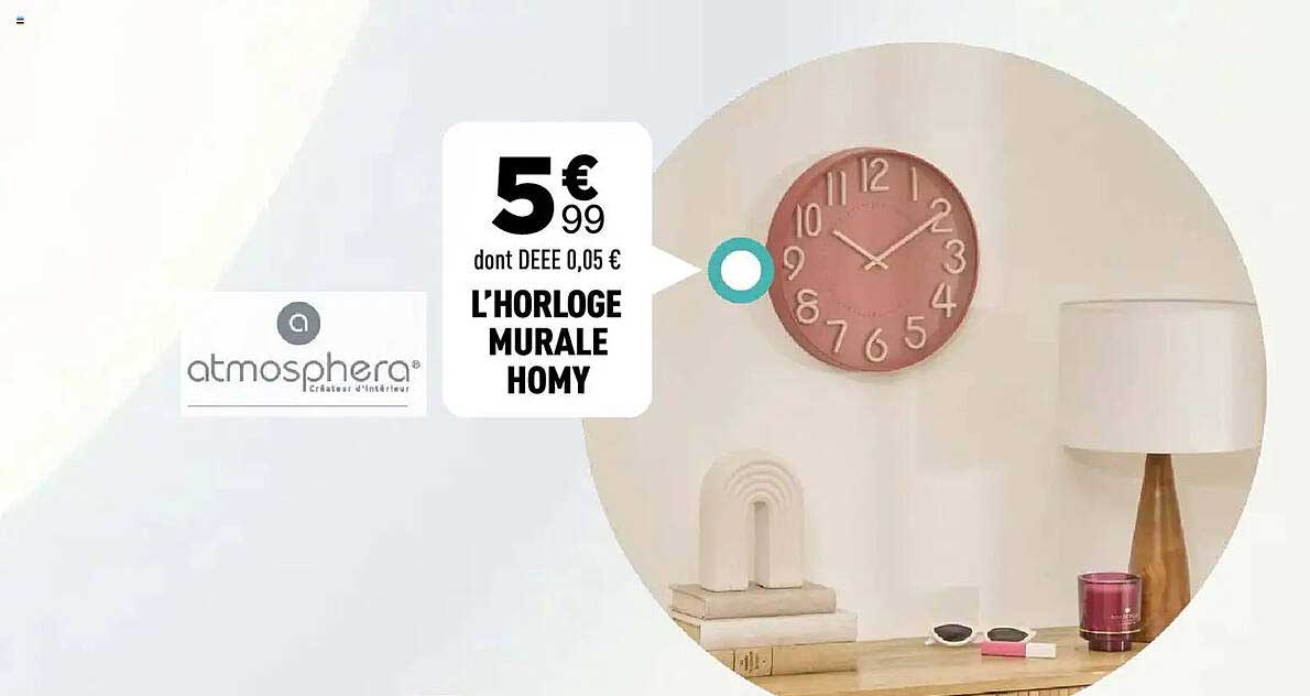 L'HORLOGE MURALE HOMY