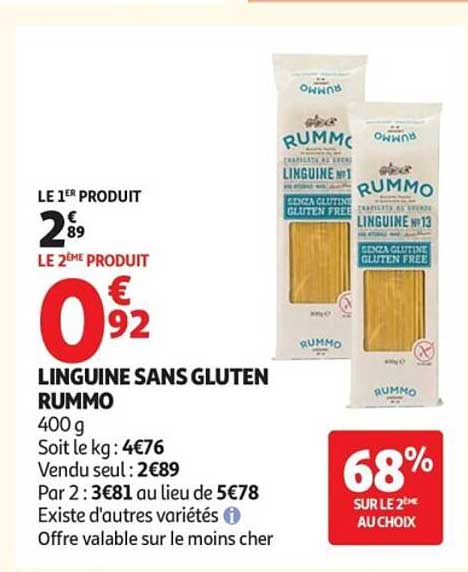 LINGUINE SANS GLUTEN RUMMO