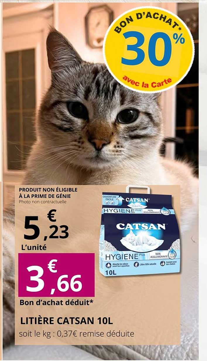 LITIÈRE CATSAN 10L