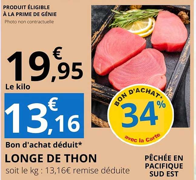 LONGE DE THON