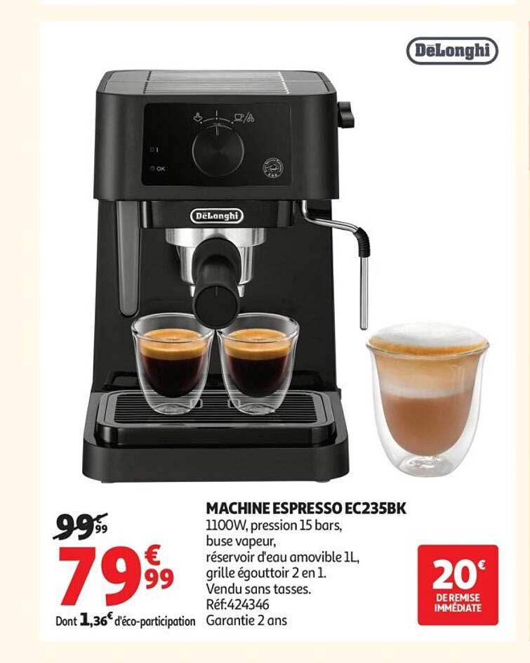 MACHINE ESPRESSO EC235BK