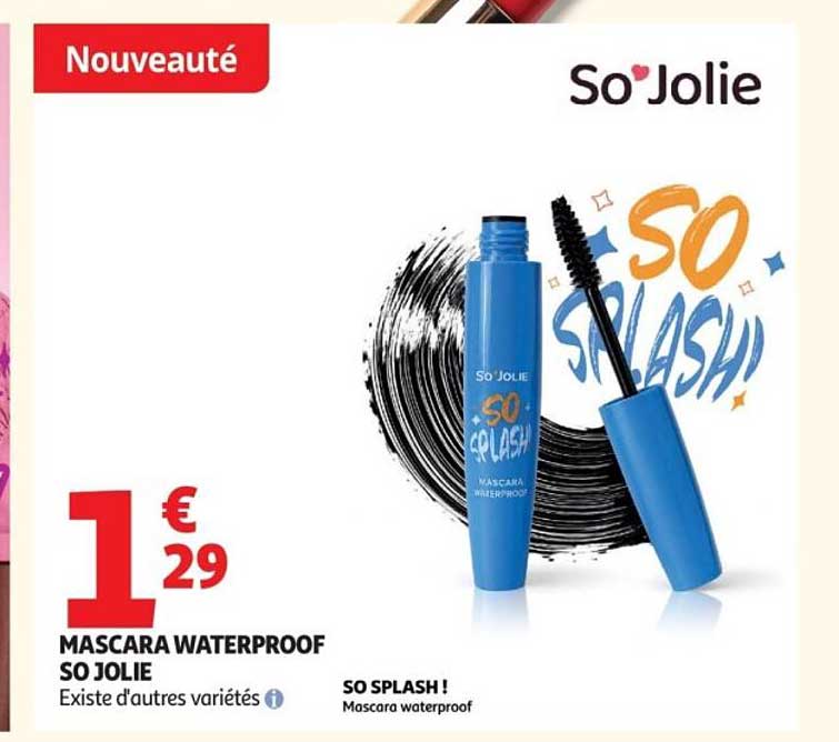 MASCARA WATERPROOF SO JOLIE