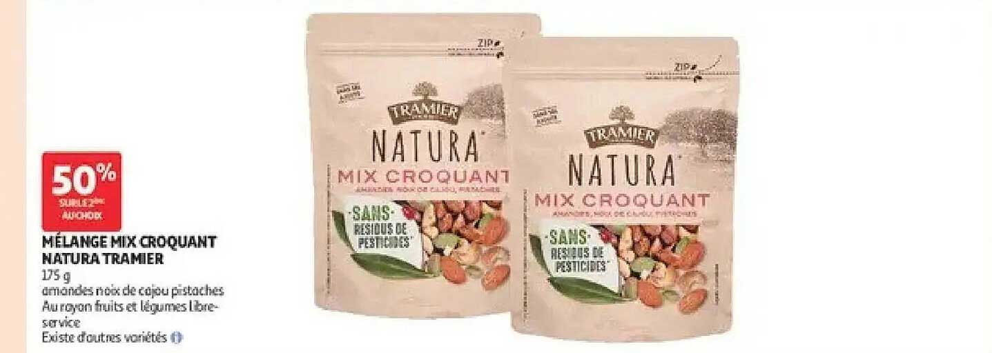 MÉLANGE MIX CROQUANT NATURA TRAMIER