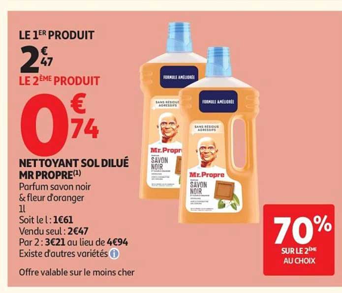 NETTOYANT SOL DILUÉ MR PROPRE