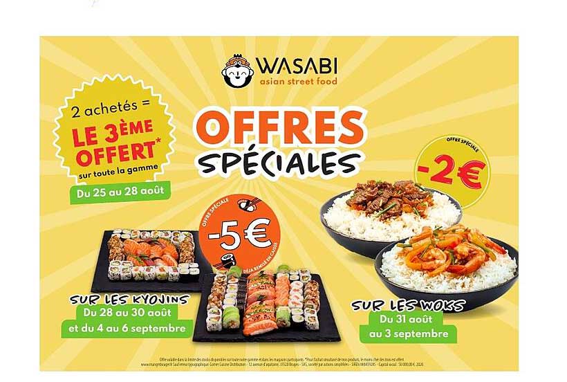 OFFRES SPÉCIALES