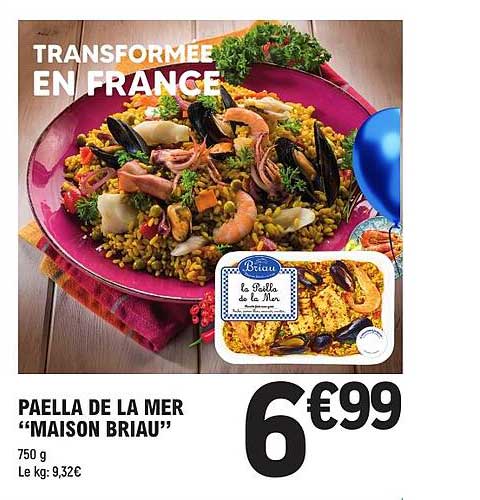 PAELLA DE LA MER “MAISON BRIAU”
