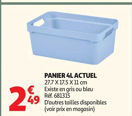 PANIER 4L ACTUEL