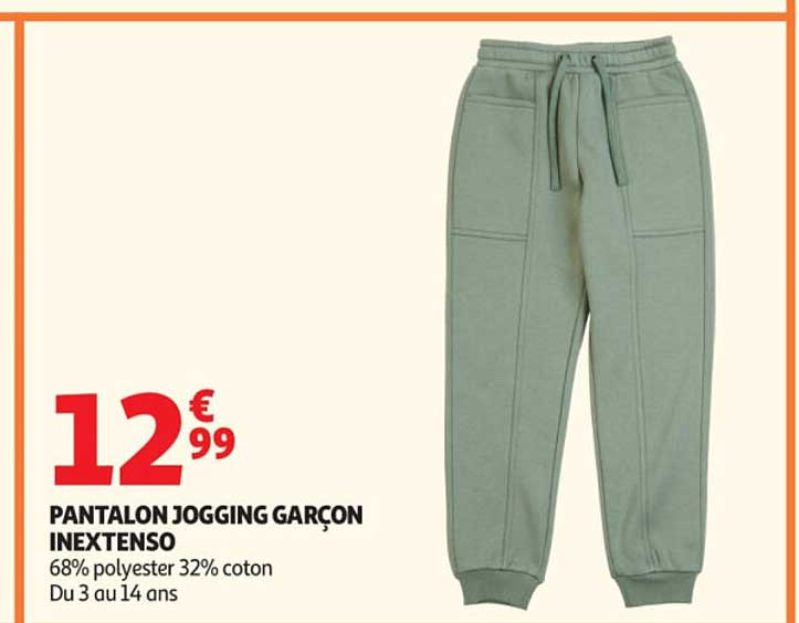 PANTALON JOGGING GARÇON INEXTENSO