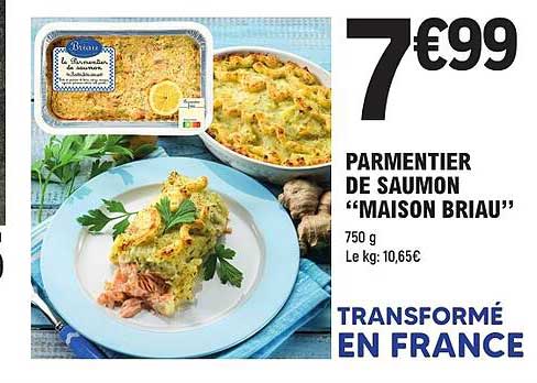 PARMENTIER DE SAUMON "MAISON BRIAU"
