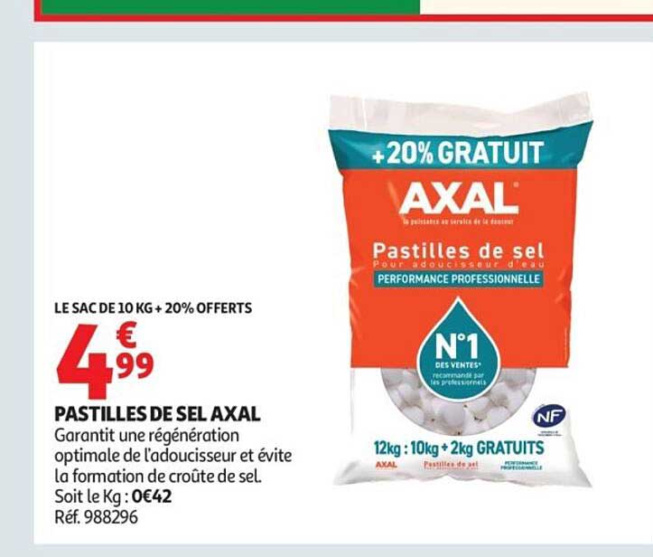 PASTILLES DE SEL AXAL
